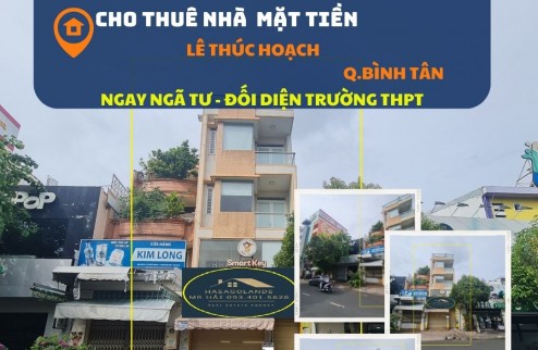 CỰC HIẾM, Cho thuê nhà mặt tiền Lê Thúc Hoạch 240m2, 3Lầu+ST,NGANG 12M